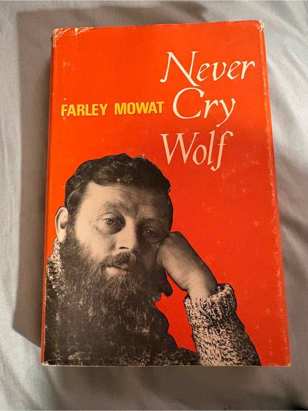 Never Cry Wolf by Farley Mowat  1963 1st Canadian Edition HC